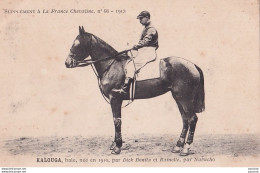 Delcampe - LA FRANCE CHEVALINE N° 68 - 1913 - KALOUGA - BAIE - NE  EN 1910 - PAR  DICK  BONITA  ET   RAINETTE   - PAR    NABUCHO - Hippisme