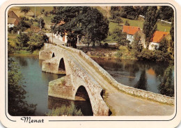 Delcampe - 63 Menat Le Vieux Pont Romain (Scan R/V) N° 56 \MT9113 - Aigueperse