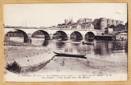 Delcampe - 08519 ◉ ANGERS 49-Maine-Loire ◉ Château Pont Palace Bridge ◉ 1926 à CHAPET Rue Rabelais Chateauroux - Angers