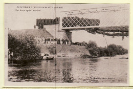 Delcampe - 08572 / Curiosité Essai Imprimerie LES-PONTS-de-CE Catastrophe Une Heure Après ACCIDENT 4 Aout 1907-RIVIERE - Les Ponts De Ce