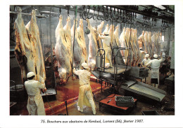 Delcampe - 56-LORIENT-BOUCHERS ABATTOIRS DE KERDUAL 87-N°631-D/0331 - Lorient