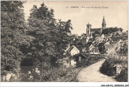 Delcampe - CAR-ACBP11-0843-21 - SEMUR - Vue Prise Du Bas Du Viaduc - Semur