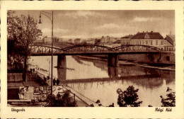 Delcampe - CPA Uschhorod Ungvár Ungwar Ukraine, Brücke über Den Fluss, Bäume, Gebäude Im Hintergrund - Ukraine