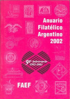 Delcampe - ANUARIO FILATELICO ARGENTINO 2002 - Autres & Non Classés