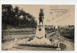 Delcampe - Cpa 76 Criquetot-L'Esneval, Le Monument, écrit, Voir Description Et Scanne - Criquetot L'Esneval