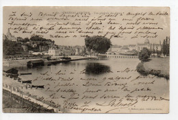 Delcampe - Cpa 53 CHATEAU-GONTIER, Vue Générale Des Quais, Voyagée En 1903, Dos Simple, Voir Description Et Scanne - Chateau Gontier