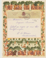 Delcampe - Telegram - A14 (V) Pamel 12-11-1947 - Engeltjes (kinderen) - Little Angels (children) - Télégrammes