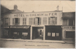 Delcampe - RIS ORANGIS   HOTEL DU CHEMIN DE FER - Ris Orangis
