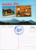 Delcampe - Ansichtskarte Füssen Salober Alm Gasthaus Alm, Familie Albert Müller 1980 - Füssen