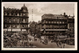 Delcampe - AK Berlin, Friedrichstrasse, Unter Den Linden, Hotel, Creme Mougon - Mitte