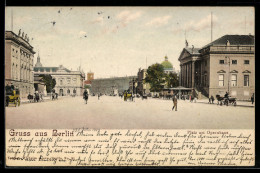 Delcampe - AK Berlin, Platz Am Opernhaus - Mitte