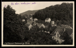 Delcampe - AK Falkenberg /Mark, Ortsansicht Mit Villen Und Bewaldeten Hügeln - Falkenberg (Mark)