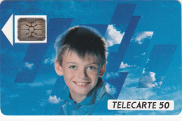 Delcampe - F101A  VISAGE D'ENFANT - 1989