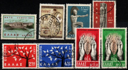 Delcampe - GRECE 1962 O - Oblitérés