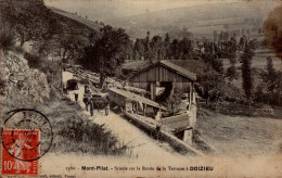 Delcampe - MONT PILAT  ( LOIRE )  SCIERIE SUR LA ROUTE DE LA TERRASSE A DOIZIEU - Mont Pilat