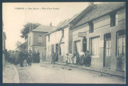 Delcampe - 80 CORBIE Rue Bulot Effet D'une Bombe - Corbie
