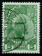 Delcampe - LIECHTENSTEIN 1912 Nr 1x Gestempelt X6F6F02 - Oblitérés