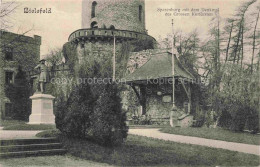 Delcampe - BIELEFELD  CITY Sparenburg Mit Denkmal Des Grossen Kurfuersten - Bielefeld