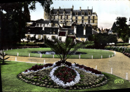 Delcampe - CPM Loches Indre Et Loire Le Chateau Royal Vu Du Jardin Public - Loches