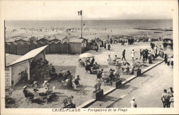 Delcampe - CPA Criel Plage Perspective De La Plage - Criel Sur Mer