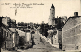 Delcampe - CPA Auch Escalier Monumental Construit En 1864 - Auch