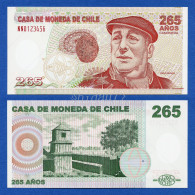 Delcampe - Chile - Casa De Moneda De Chile - Pablo Neruda - Oval Type - Polymer Specimen Test Note Unc - Fictifs & Spécimens