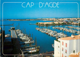 Delcampe - CPSM Le Languedoc Le Cap D'Agde Le Port De Plaisance - Languedoc-Roussillon