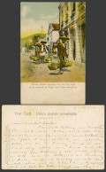 Delcampe - Hong Kong 1913 Old Postcard Chinese Coolie Take Coal To Godowns Praya East Point - Chine