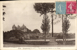 Delcampe - CPA Combourg Vue Generale Du Chateau Et De L'Etang - Combourg