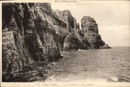 Delcampe - CPA Cap Frehel Les Falaises (La Fauconiere - Cap Frehel