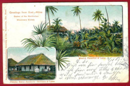 Delcampe - FR1477 GREETINGS FROM EST-AFRICA STATION OF THE NEUKIRCHEN MISSIONARY SOCIETY MISSION PLANTATION AT LAMU KENIA 1913 - Kenya