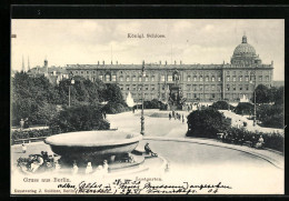 Delcampe - AK Berlin, Lustgarten Im Königl. Schloss - Mitte