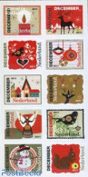 Delcampe - Netherlands 2011 Christmas 10v S-a, Mint NH, Nature - Religion - Birds - Christmas - Neufs