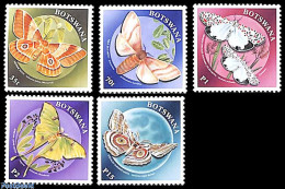 Delcampe - Botswana 2000 Butterflies 5v, Mint NH, Nature - Butterflies - Botswana (1966-...)