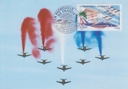 Delcampe - Carte  Maximum  1er  Jour   FRANCE   La   Patrouille   De   France    SALON   DE   PROVENCE     2008 - 2000-2009