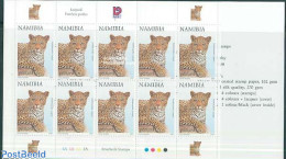 Delcampe - Namibia 1997 Leopard Booklet (gummed), Mint NH - Namibia (1990- ...)