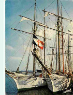 Delcampe - Carte Postale - Bateaux - Voiliers - Bretagne - Les Deux Naivres-école Français Etoile Et Belle-Poule - CPM - Voir Scans - Segelboote