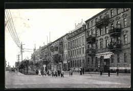 Delcampe - AK Graudenz, Strassenpartie Am Getreidemarkt - Westpreussen