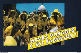 Delcampe - 47) AGEN - HAVAS VOYAGES - 11 , RUE MOLINIER - HAVAS VOYAGES C EST FABULEUX - EN 1983 - ( 2 SCANS ) - Agen