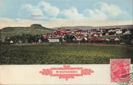 Delcampe - ALLEMAGNE - Weinsberg - Weibertreu - Village - Colorisé - 1921 - CPA - Stuttgart