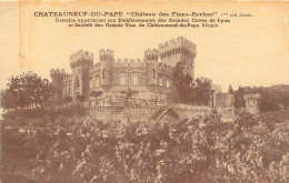 Delcampe - 84 Chateauneuf Du Pape Chateau Des Fines Roches (scan Recto-verso) QQ 1148 - Chateauneuf Du Pape