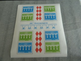 Delcampe - Bloc-Feuillet Europa 25ème Anniversaire - Bf 26 - Neuf - Année 1984 - - Blocs