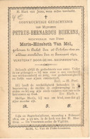 Delcampe - -Alost - Aelst - PETRUS BUECKENS - Oud  - 1822 - 1892 - Wedn . Van Maria Van Mol - Devotieprenten
