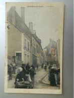Delcampe - CHATILLON-SUR-LOIRE                          RUE HAUTE   (déchirure Voir Photos) - Chatillon Sur Loire