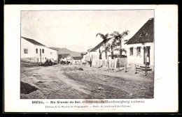 Delcampe - AK Hambourgberg, Une Rue De Hambourgberg, Colonie - Sonstige & Ohne Zuordnung