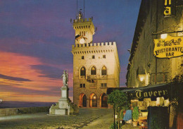 Delcampe - San Marino San Marino Citta DI Palazzo Pubblico Piazza Libertà Oblitera #PBH338 - San Marino