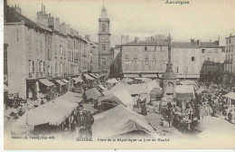Delcampe - Issoire Avenue De La Gare Et L'Eglise Saint Paul - Issoire