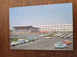 Delcampe - UKRAINE DONETSK INTERNATIONAL AIRPORT  1976 - AEROPORT FLUGHAFEN - Stationery - Taxi Stop - Ucraina