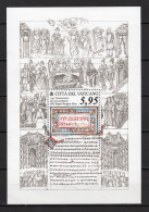 Delcampe - 2018 VATICANO BF 148 MNH ** Riconoscimento Lingua Liturgica Slava - Blocks & Kleinbögen