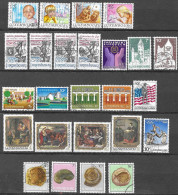 Delcampe - SELLOS USADOS DE LUXEMBURGO 1984, YT 1041 AL 1066,  ( Solo Falta YT 1065, Para Completar El Año) - Oblitérés